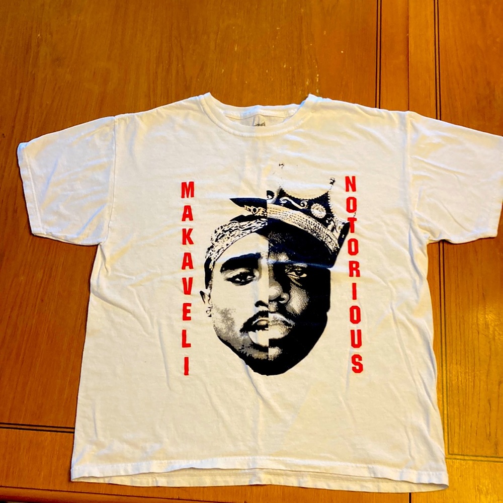 Vintage Makaveli Notorious Short Sleeve T-Shirt